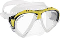 Cressi Matrix Snorkeling Mask – Low Volume Silicone Scuba Gear, Yellow