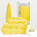 Egyptian Cotton 2-Piece Luxury Towel Set - 500 GSM Yellow