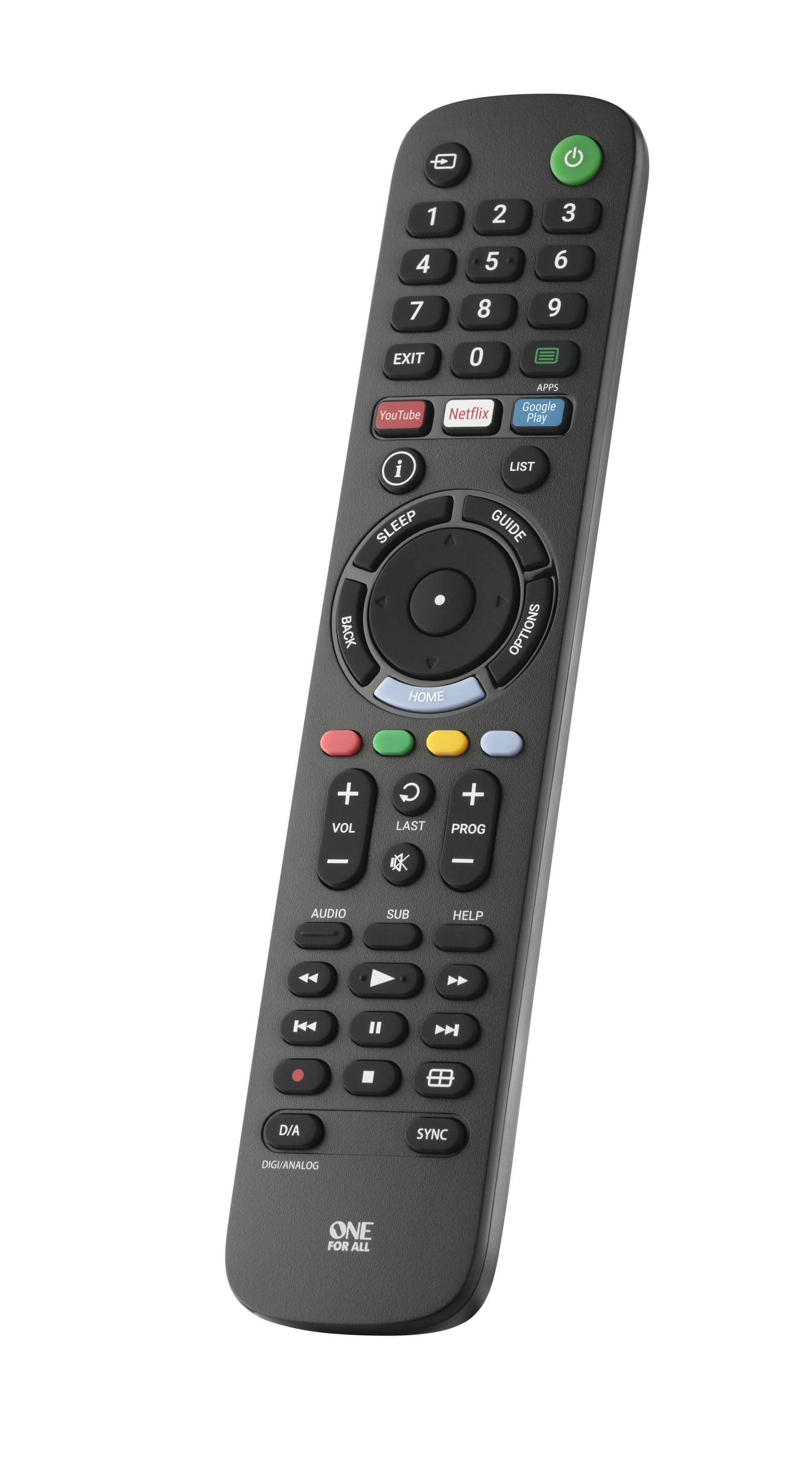 One For All Sony TV Replacement Remote with Learning Feature - URC4912
