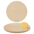Unicook 30.5cm Round Cordierite Pizza Stone | Heavy Duty Baking Stone