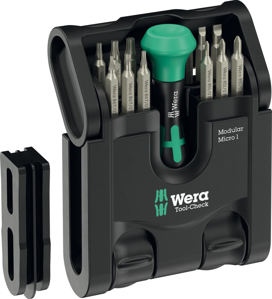 Wera Tool-Check Modular Micro 1 - 21 Piece Precision Screwdriver Set