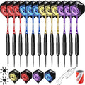 CyeeLife Steel Tip Darts Set – 12pcs Professional Beginner Darts
