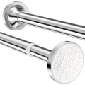 No-Drill Telescopic Shower Curtain Rail – 300cm Stainless Steel