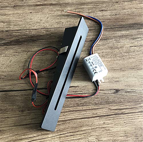 LED Recessed Stair Step Light | Aluminum Wall Lamp - 2 Pack