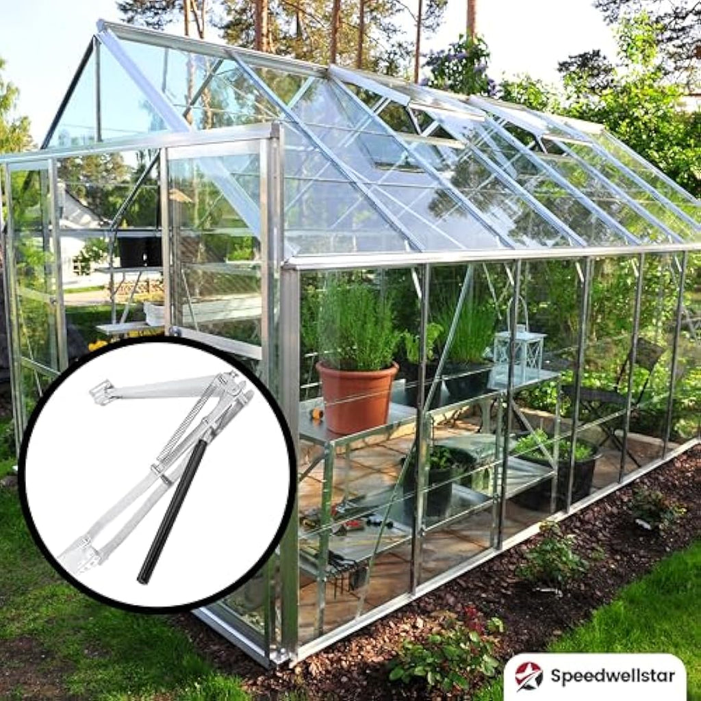 Speedwellstar Heavy-Duty Automatic Greenhouse Vent Opener | 15kg Twin Spring