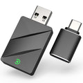 AOUQEE 2-in-1 Wireless CarPlay & Android Auto Adapter | 5GHz WiFi
