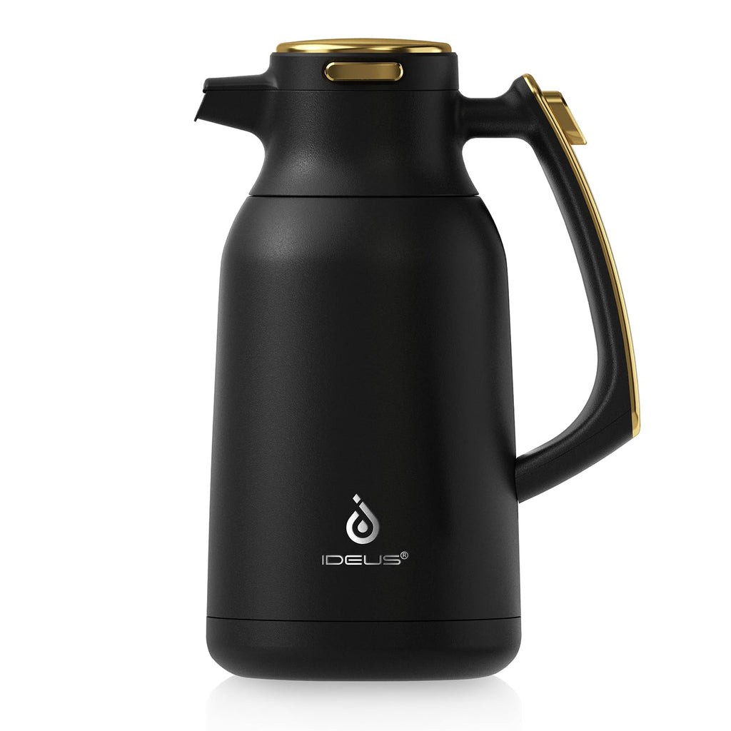IDEUS 68oz Vacuum Insulated Coffee Carafe | Stainless Steel Thermal Pot