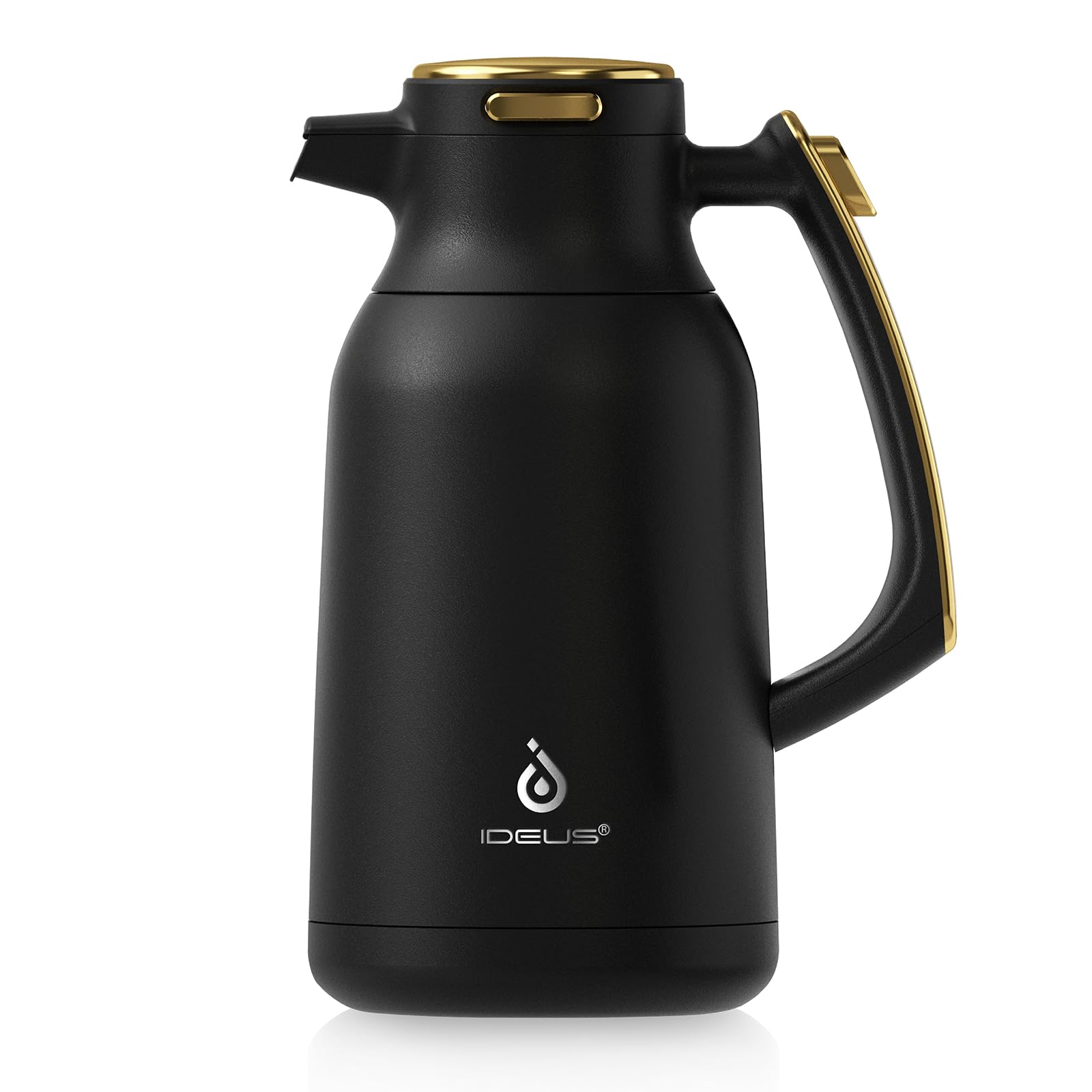 IDEUS 68oz Vacuum Insulated Coffee Carafe | Stainless Steel Thermal Pot
