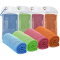 Cooling Towel 4-Pack | Microfiber Ice Towels for Sports