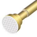 Gold Tension Rods for Curtains 113-197cm Shower Curtain Pole