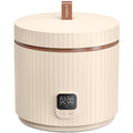 TOKIT Mini Rice Cooker – 3-Cup Ceramic Non-Stick Multifunctional Cooker