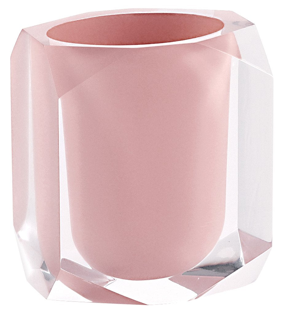 Gedy Chanelle Resin Toothbrush Holder – Pink Modern Bathroom Vanity