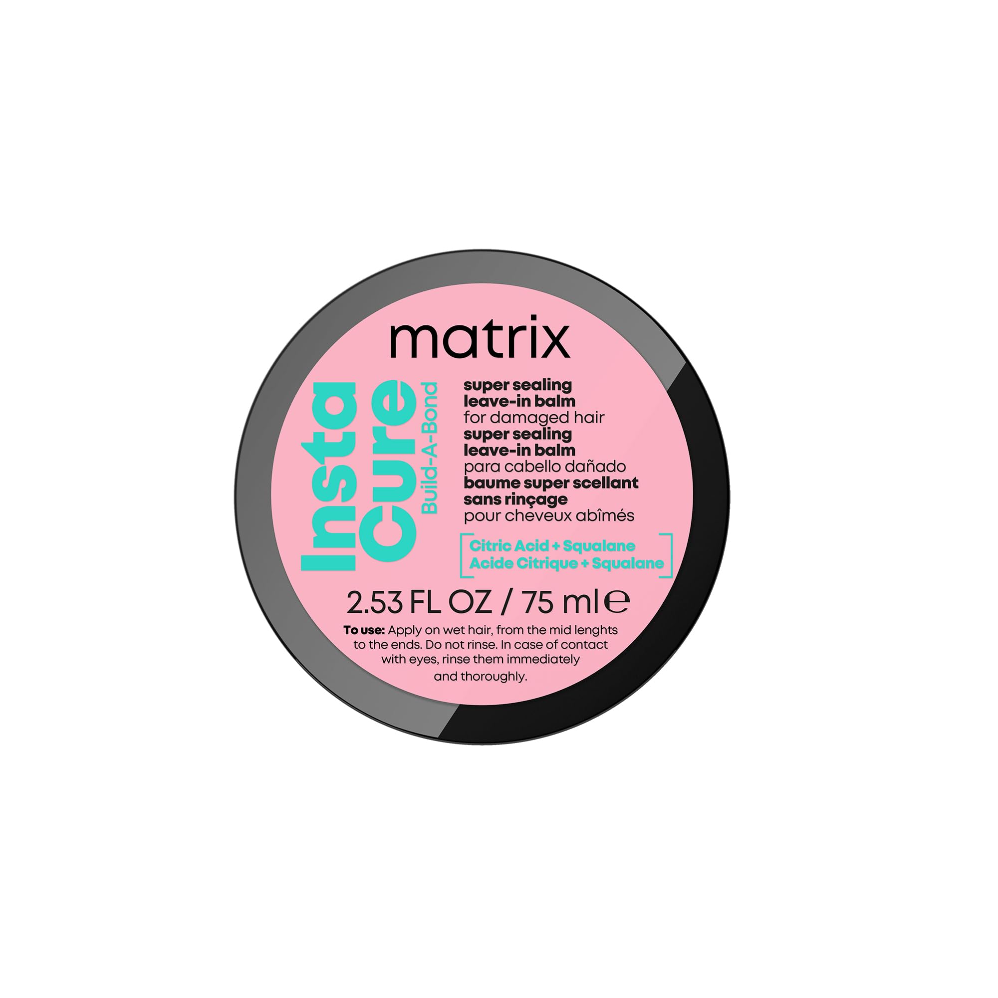 Matrix Instacure Build-A-Bond Leave-in Balm | Repairing Heat Protectant