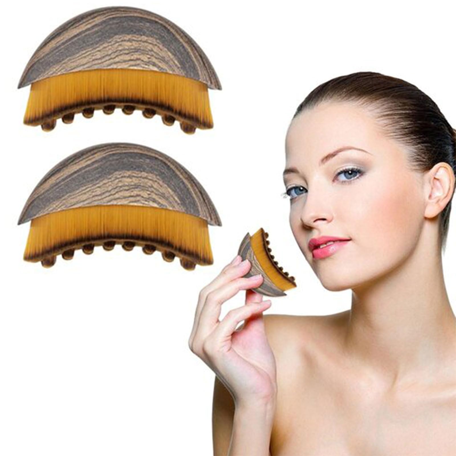 Lymphatic Drainage Face Brush - 2pcs Facial Sculpting Tool