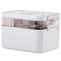 2-Layer Medicine Storage Box | Portable Lockable First Aid Case