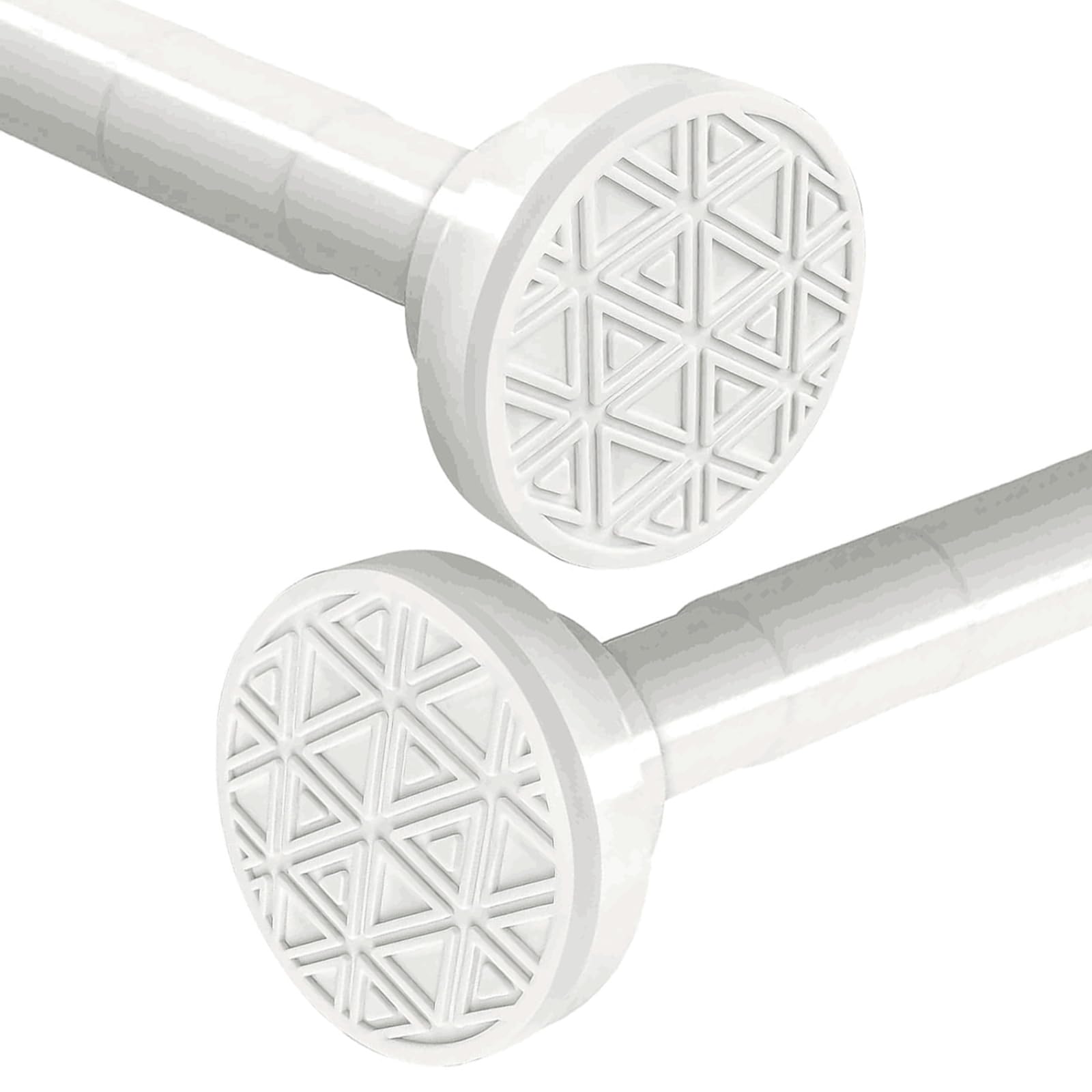 Wintfarm Tension Shower Curtain Rod | 48-133cm No Drill Stainless Steel