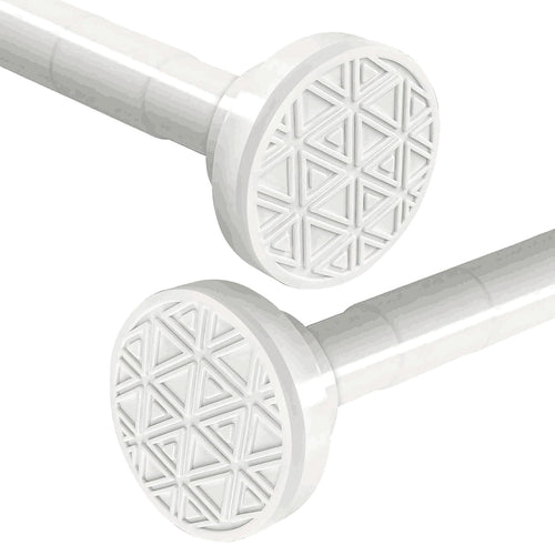 Wintfarm Tension Shower Curtain Rod | 48-133cm No Drill Stainless Steel