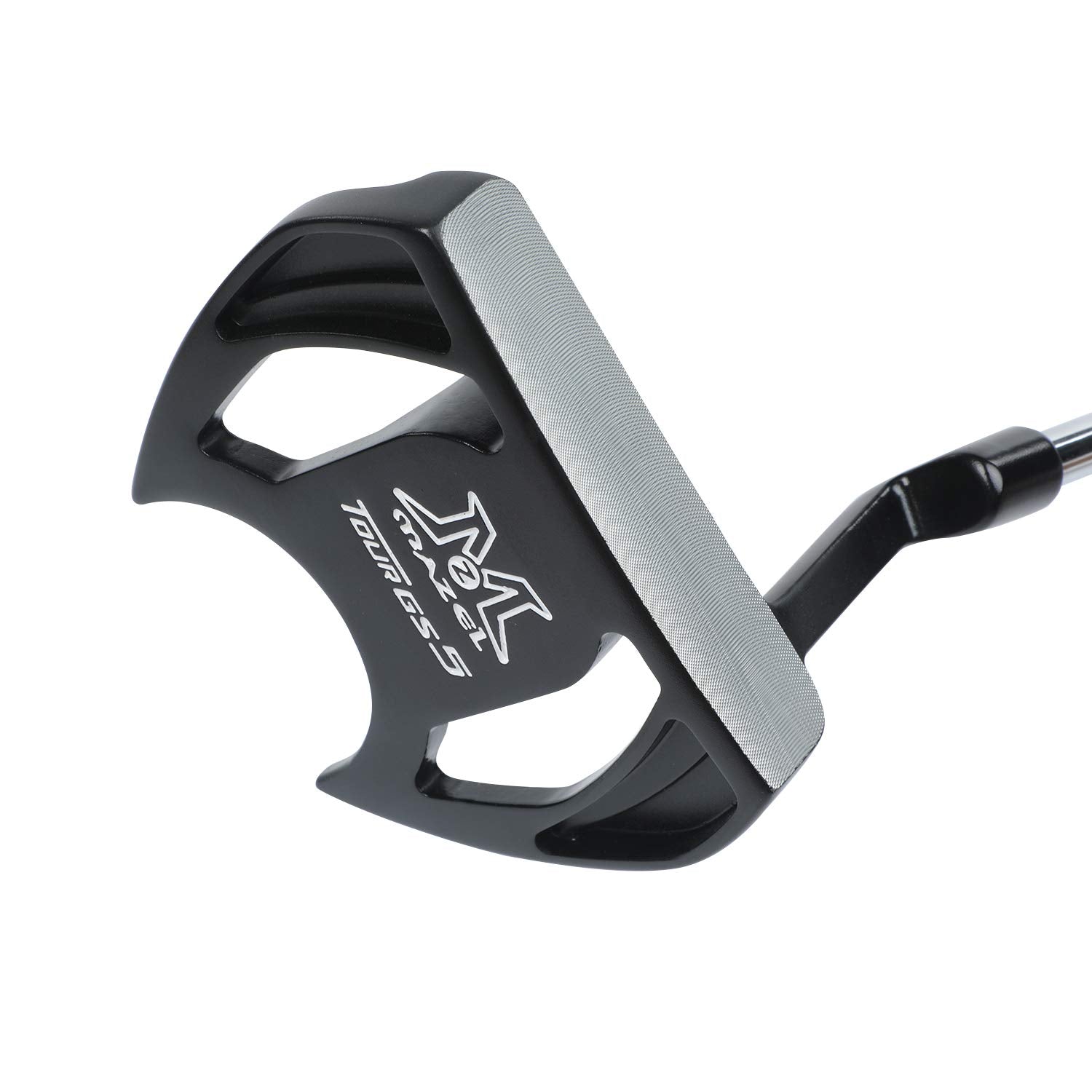 MAZEL Tour GS5 Golf Mallet Putter | Milled Face Right Handed - 34 Inch