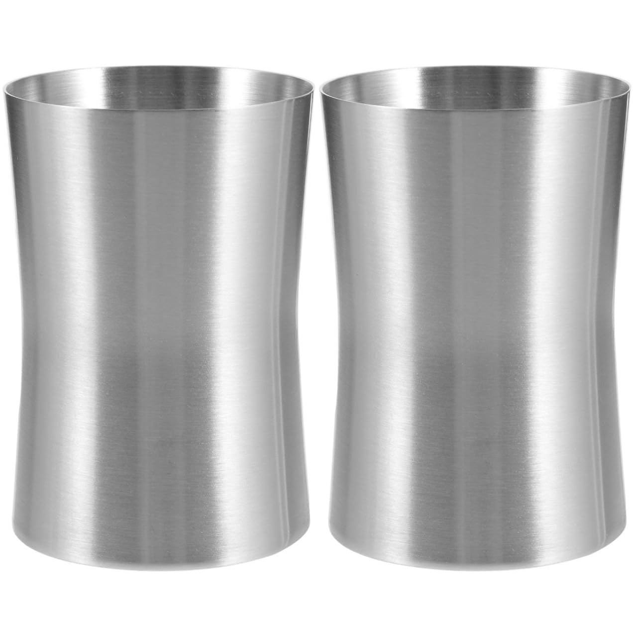 Zerodeko Stainless Steel Toothbrush Cup – Compact Bathroom Tumbler