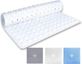 Ameha Square Non-Slip Shower Bath Mat - White 53x53cm Anti-Mould PVC