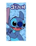 Disney Lilo & Stitch Beach and Bath Towel – 100% Polyester, 70x140cm