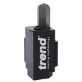 Trend Hinge Recess Squaring Corner Chisel - 70mm Black Woodworking Tool