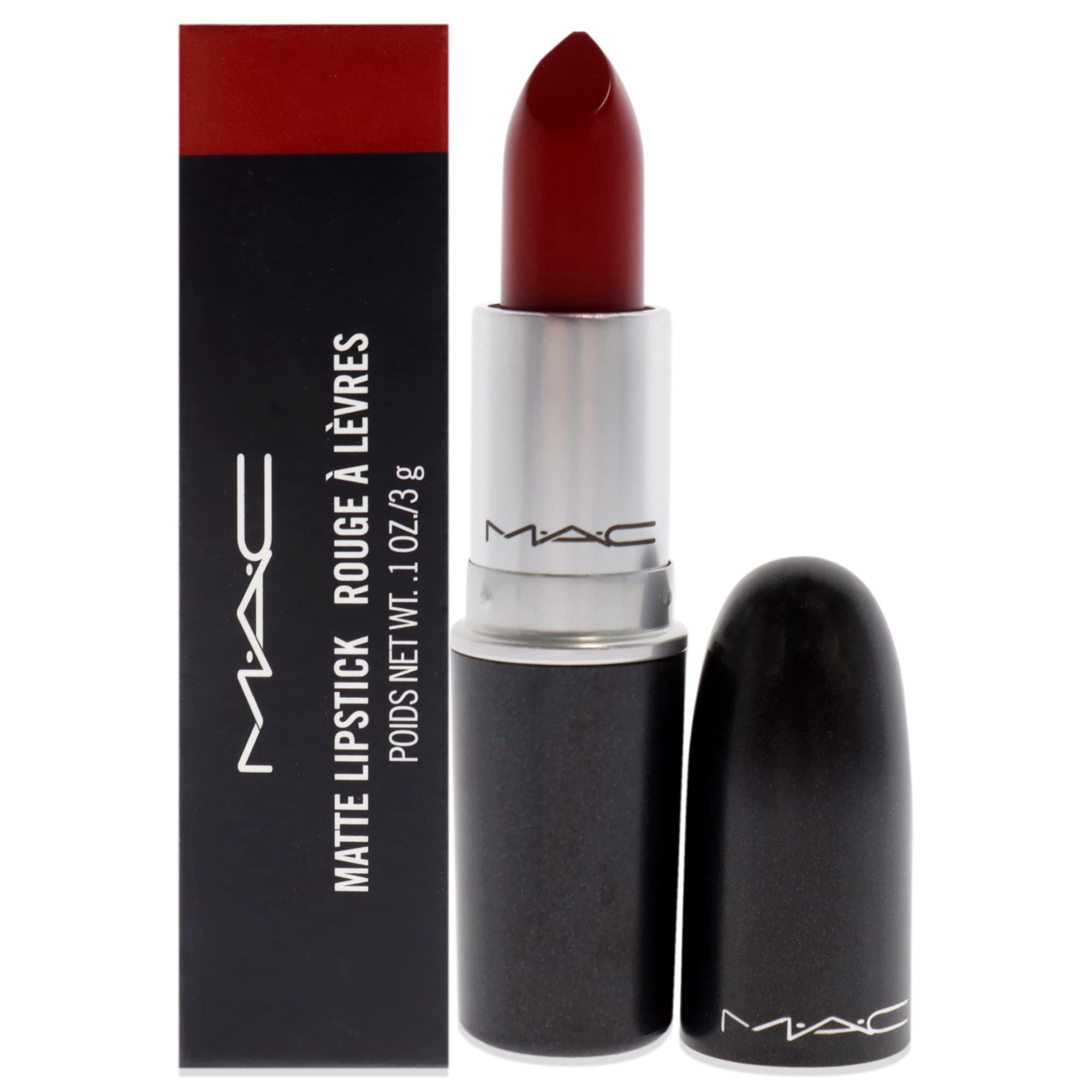 MAC Matte Lipstick – Russian Red – High-Pigment Long-Lasting Lip Color