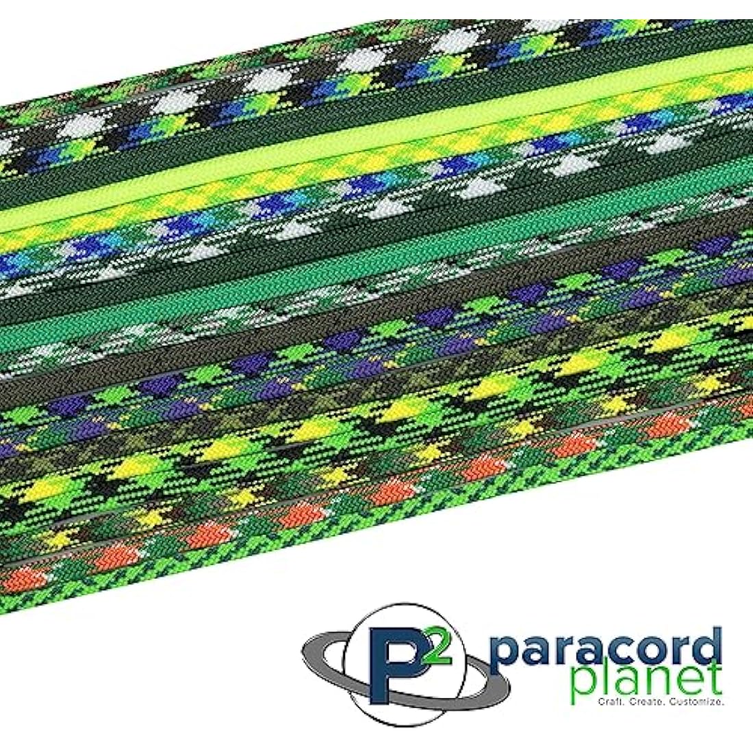 Paracord Planet 550lb Type III Paracord Combo Crafting Kit – Green Giant