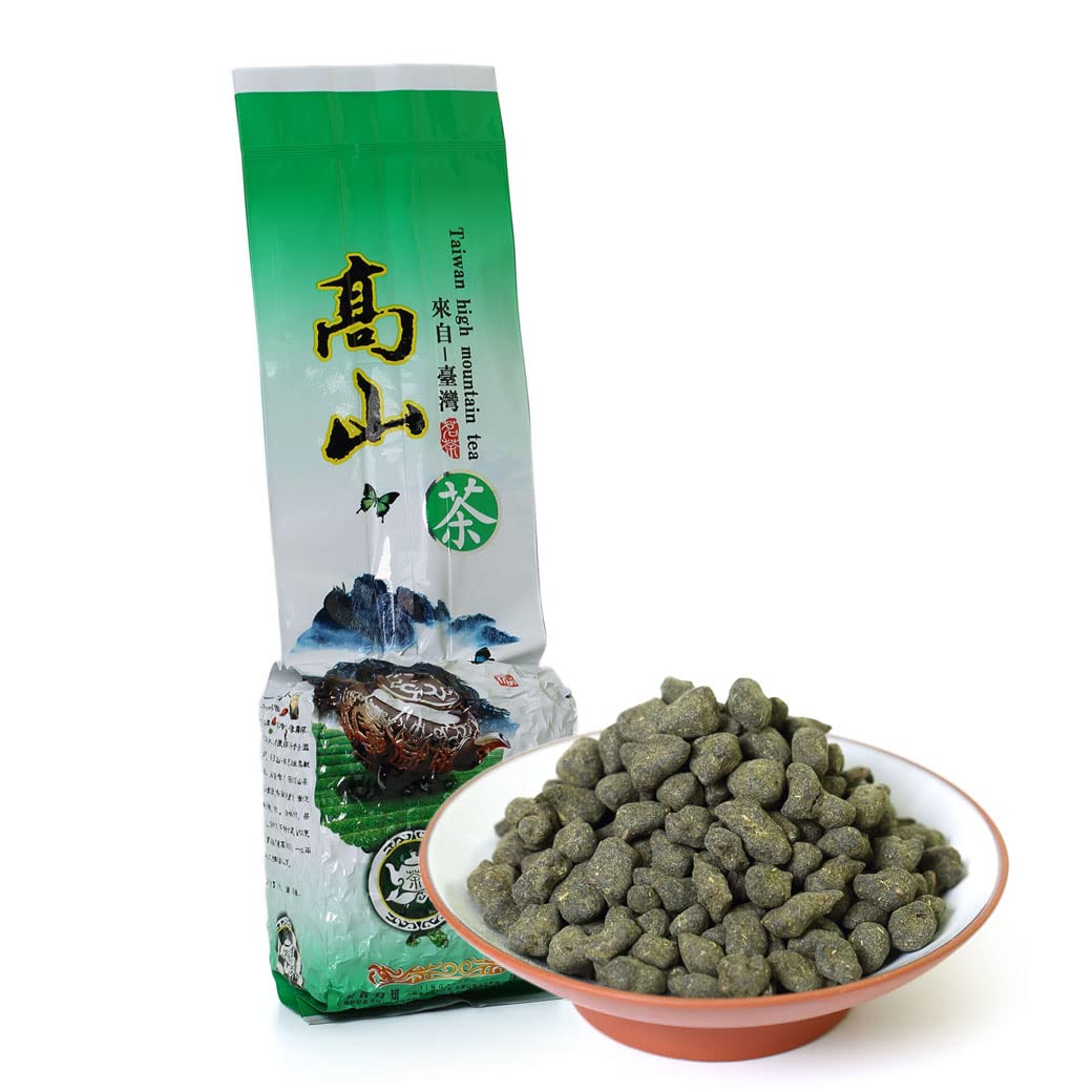 GOARTEA Ginseng Oolong Tea - High Mountain Taiwan Loose Leaf, 250g