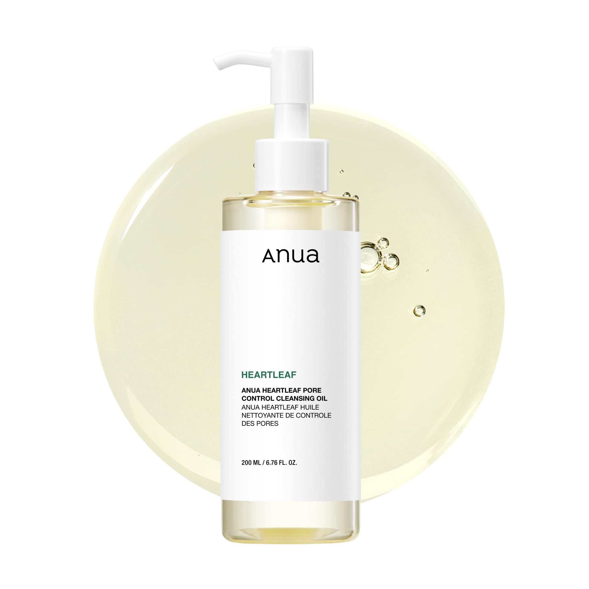 ANUA Heartleaf Pore Control Cleansing Oil – Makeup Remover - 200ml