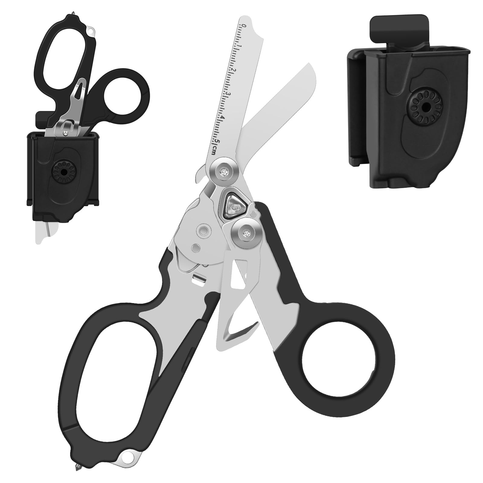 Jolof Store Trauma Shears – Foldable Stainless Steel Emergency Scissors