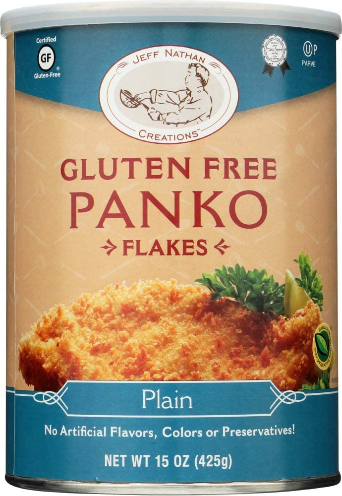 Jeff Nathan Creations Gluten Free Plain Panko Breadcrumbs – 425g