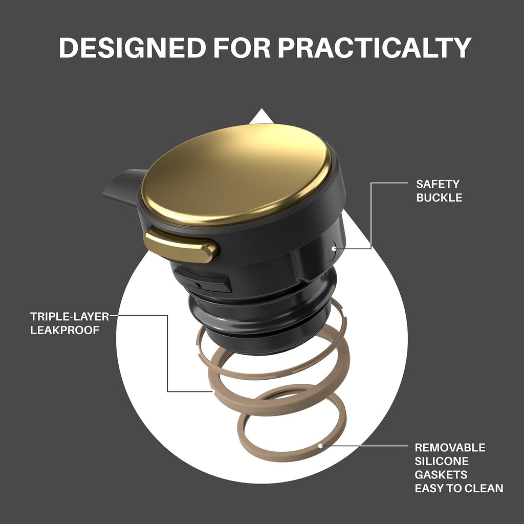 IDEUS 68oz Vacuum Insulated Coffee Carafe | Stainless Steel Thermal Pot