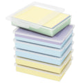 Lifewit 6 Pack Clear A4 Paper Storage Boxes with Latching Lids | Stackable