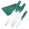 Linoroso 3-Piece Kitchen Knife Set | German Carbon Stainless Steel