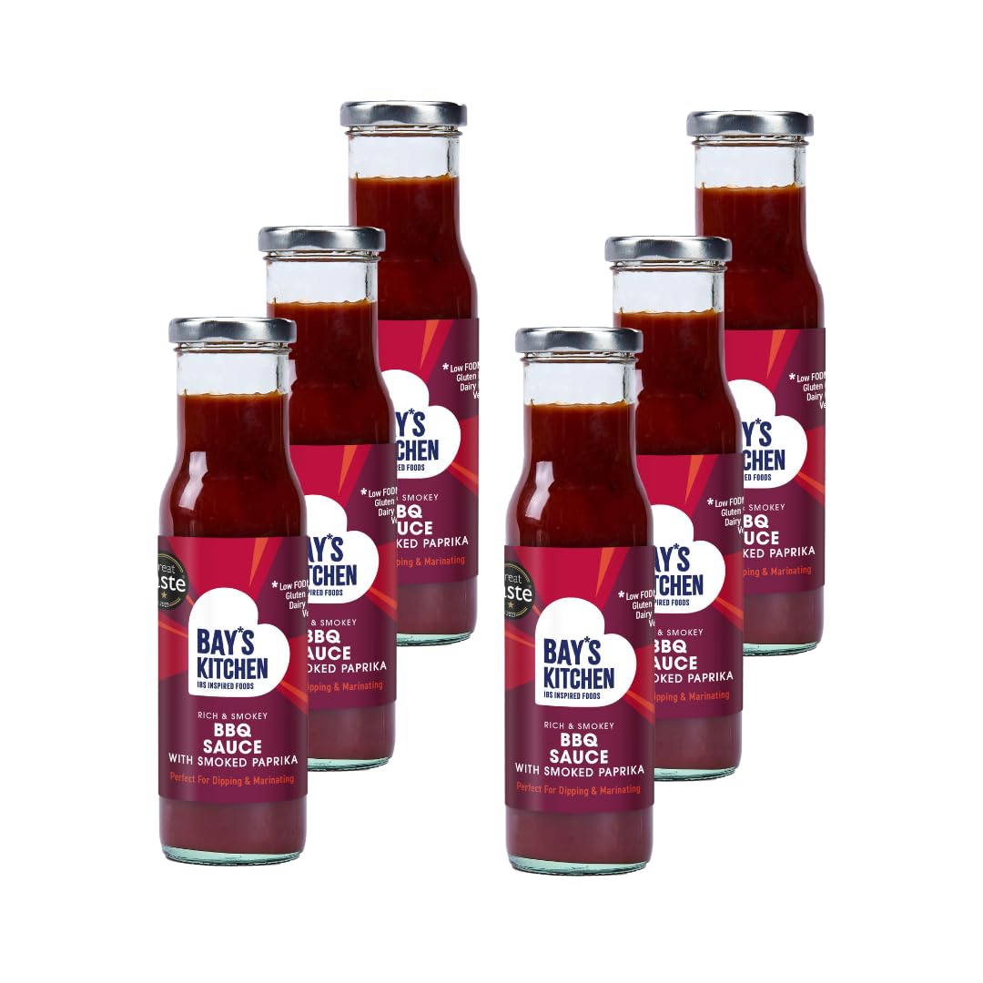 Bay's Kitchen Low FODMAP BBQ Sauce - Smoked Paprika (6 x 275g)