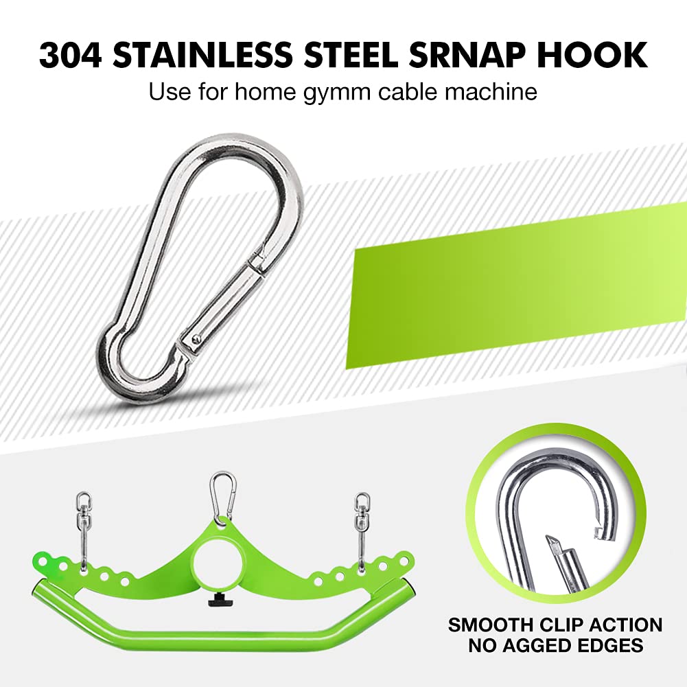 SevnElk LAT Pull Down Bar – Adjustable Straight Handle Cable Attachment