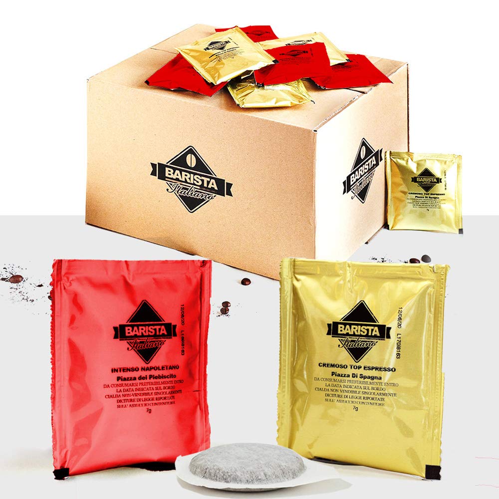 Barista Italiano ESE Coffee Pods 44mm - Variety Pack - 80 Count