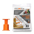 Space-Plug Adjustable Spacer Fixings for 30-50mm Gaps - 25 Pack Orange