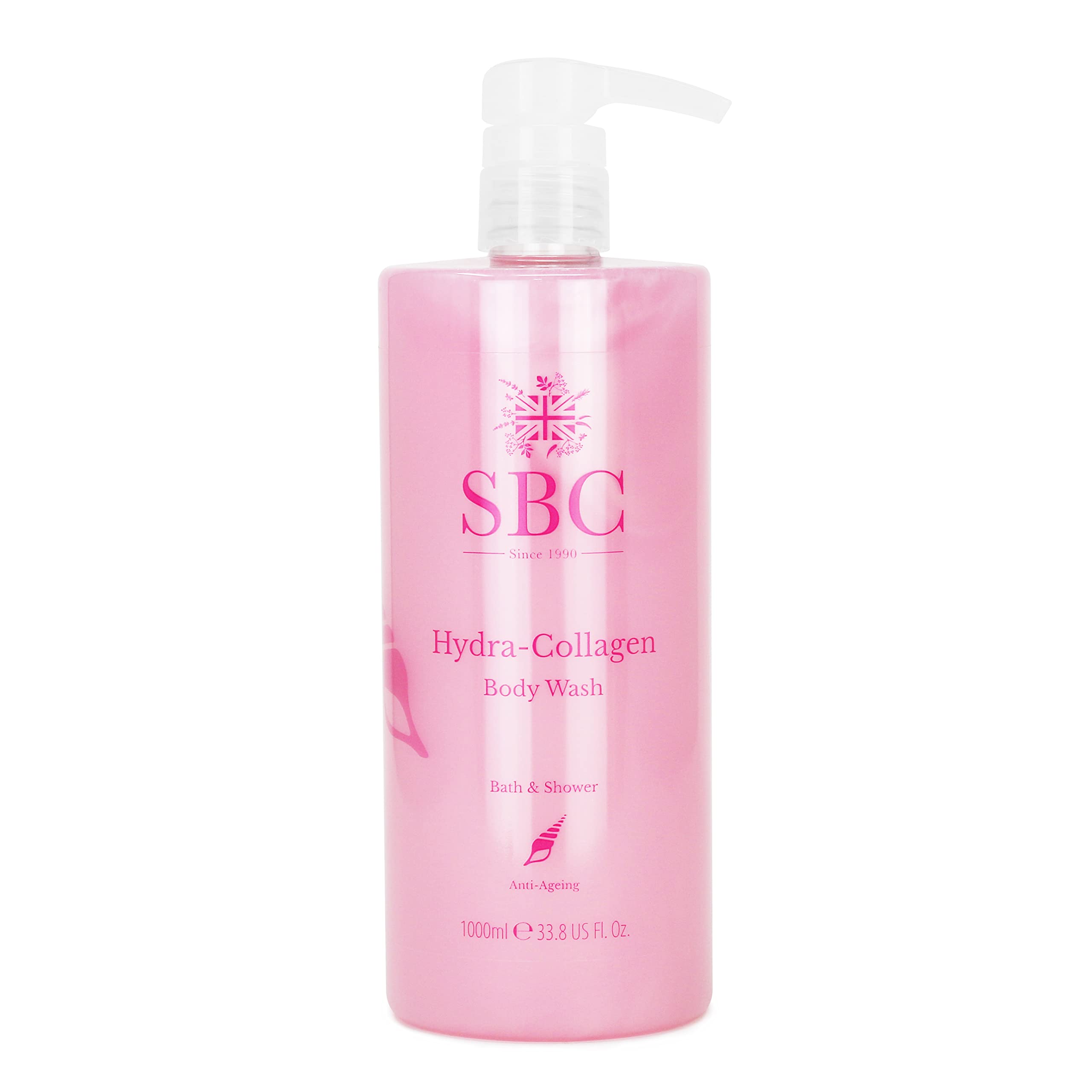 SBC Skincare Hydra-Collagen Bath & Shower Crème - Marine Collagen 1L