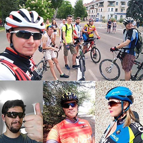 ROCKBROS Polarized Cycling Sunglasses | 5 Interchangeable Lenses TR90