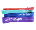 Theraband High Resistance Bands Set of 4 | 15-50 lbs Latex Exercise Bands