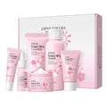 Jolof Store Sakura Skin Care Set - 6-Piece Cherry Blossom Travel Gift Kit