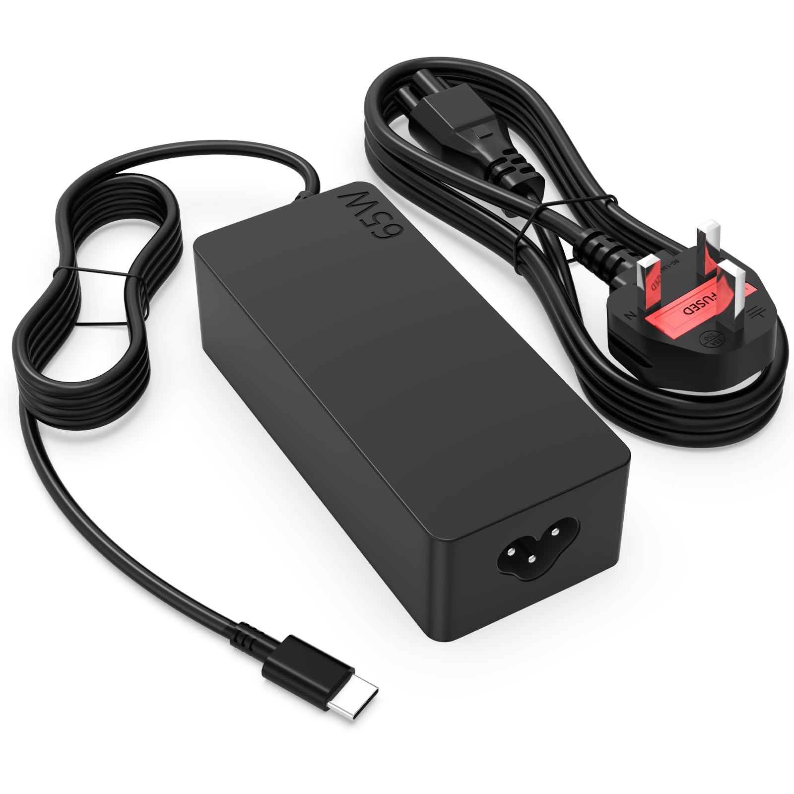 GVKRLXZ 65W USB C Laptop Charger for Lenovo ThinkPad T480 T490 T14