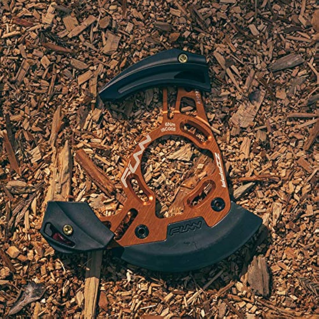 Funn Zippa DH Chain Guide | ISCG05 MTB Bash Guard | 32T-38T AL6061