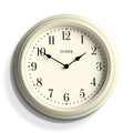 Jones Clocks Venetian Wall Clock – 30cm Classic Round White Design