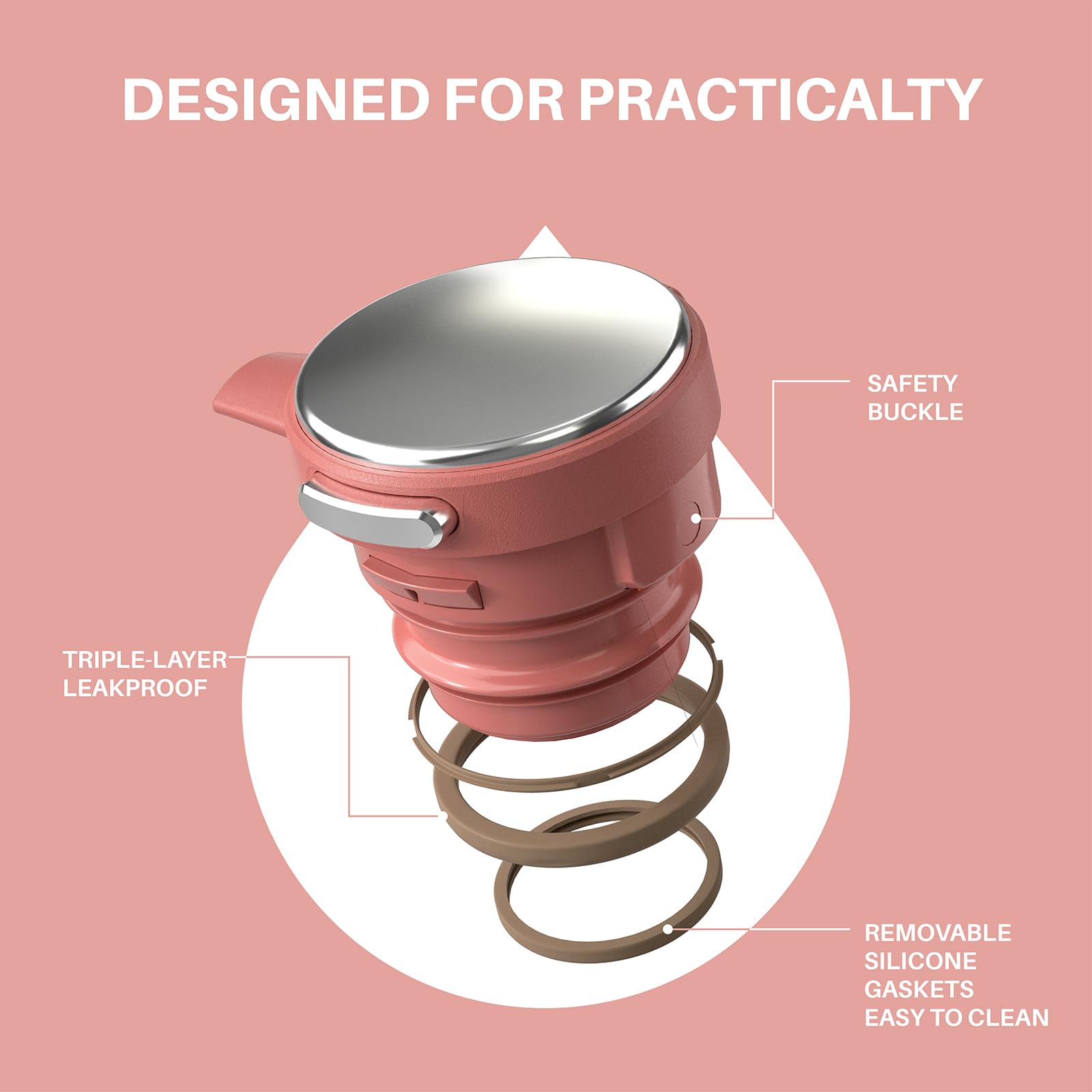 IDEUS 68oz Vacuum Insulated Coffee Carafe – Stainless Steel Thermal Pot