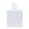 Hymmah Modern Square Resin Tissue Box Cover | Heavy Bathroom Holder
