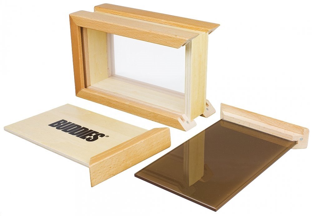 BUDDIES Large Pollen Wood Sieve Box - image 1