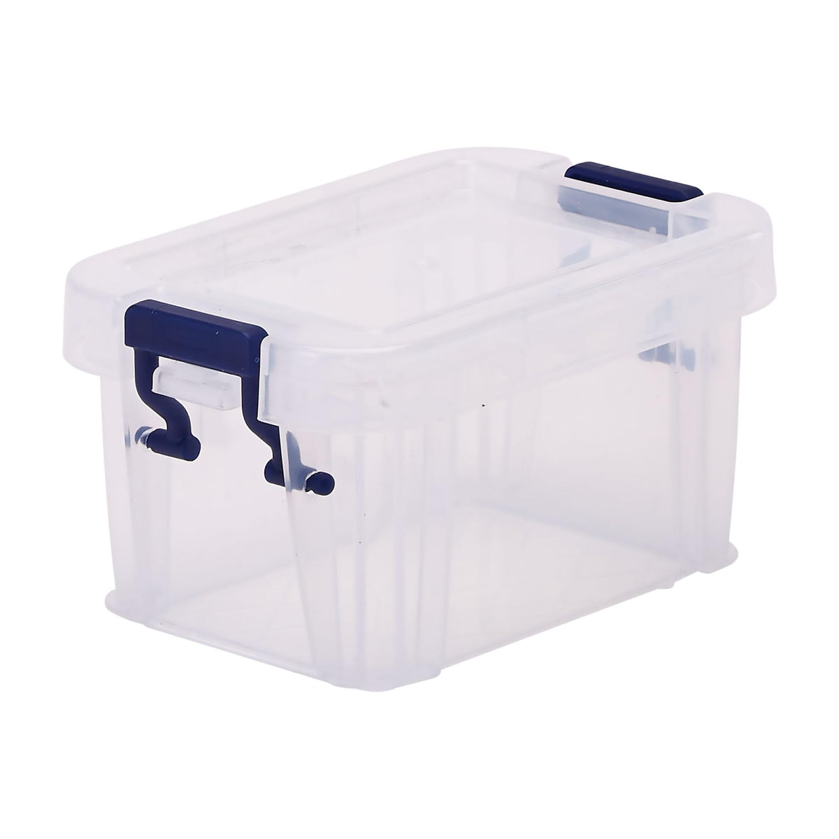 Bankers Box Storage Box 0.2L 20 Pack - BPA-Free, Stackable Plastic Organizer with Clip-Lock Lid